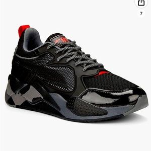 Puma Batman RS-X Shoes Sneakers Black and red. Tennis for men